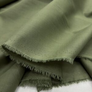 Green Cotton Voile Fabric for Children's Apparel