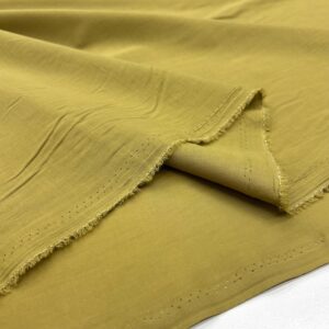 Olive Green Cotton Voile Fabric for Babywear