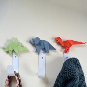 Dinosaur Wall Hook for Nursery and Kids Room