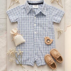 Custom Memory Baby Romper from Repurposed Shirt