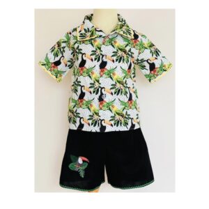 Cotton Summer Outfit Set for Children