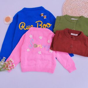 Personalized Knit Jumper with Child Name